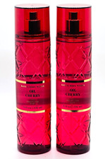 2-Pack Bath  Body Works OH, CHERRY Fine Fragrance Mist Spray 8 fl.oz