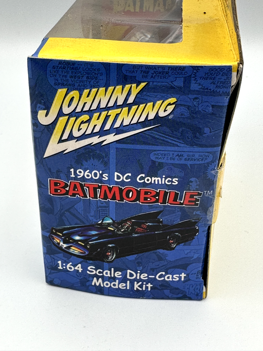 JOHNNY LIGHTNING BATMAN BATMOBILE DIECAST MODEL KIT, 1960'S DC