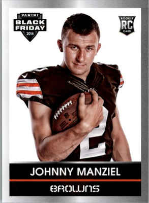 #ad 2014 Panini Black Friday Rookie Portraits #1 Johnny Manziel FB $3.00