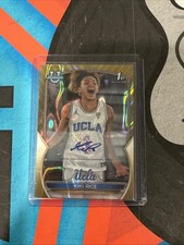2022-23 Bowman Chrome University Kiki Rice Auto 1st Gold Lava Refractor #/50