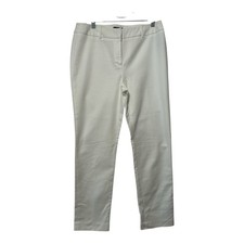 Liz Claiborne Career Audra Women  s Pants White Dress Slacks Office Size 10