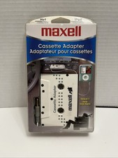 Maxell Cassette Adapter Stereo HiFi Model P-10, 191210 MP3 iPod DVD CD Sealed