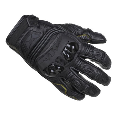 CORTECH Chicane V1 ST Gloves Textile Large Black/Yellow Powersports 8344-0105-06