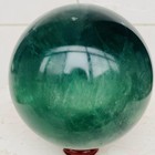 Natural Green Fluorite ball quartz crystal Sphere Reiki energy healing 1920g — photo 1