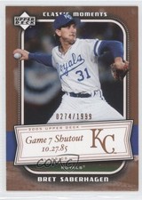 2005 Upper Deck Classics Classic Moments 274/1999 Bret Saberhagen #CM-BS 0o0