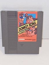 Donkey Kong Classics (Nintendo NES, 1988) Game Cartridge Only - Authentic TESTED
