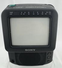 VTG Sony Color Watchman FDT-5BX5 5 Color CRT ...