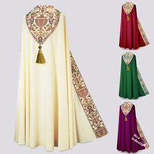 Tasseled Medieval Bishop's Clerical Cape