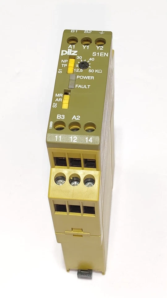 PILZ S1EN 50KOhm 24-240VAC/DC Motor Protection/Earth Fault Monitoring Relay NEW - Image 4 of 4