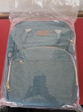 LexiRoman Large Diaper, Crib Backpack Green , Waterproof, USB, Pockets
