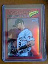 🏔️ 2026 Topps Heritage BRENTON DOYLE #355 Chrome Red #3/5 🏔️