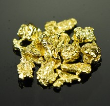 Alaskan Yukon Gold Rush Nuggets 10 Mesh 1 Gram 5252.44 per troy oz