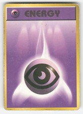 Pokemon PSYCHIC ENERGY Base Set Japanese DAMAGED