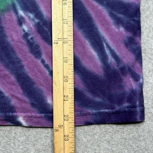 Vintage Disney Tie Dye Tower Of Terror Tee Shirt Youth Kids Size M - Picture 7 of 8