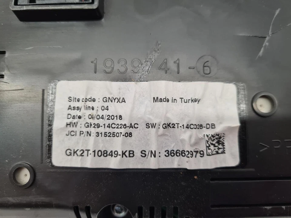 FORD TRANSIT MK8 14-24 2.0 TDCI YMR6 RWD ECU KIT & KEYS VLBO GK21-12A650-CA - Image 3 of 4