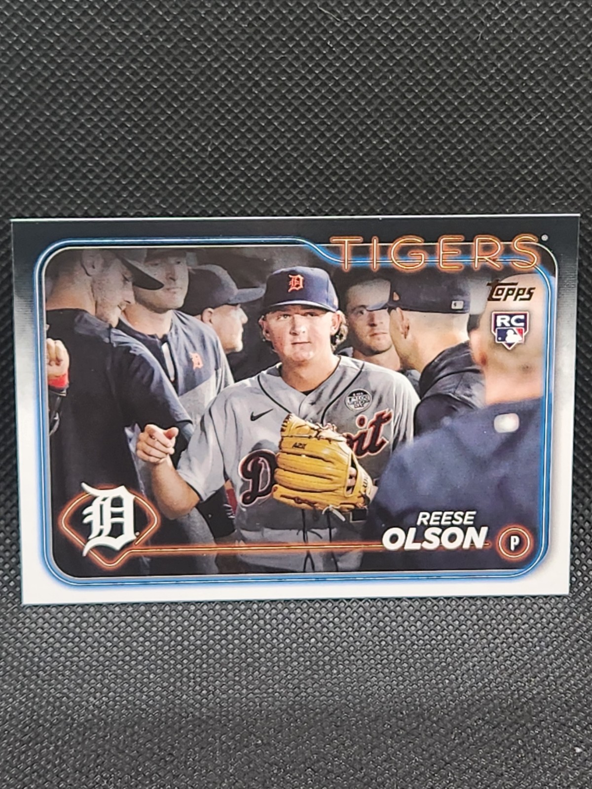 2024 Topps Reese Olson Golden Mirror SSP Detroit Tigers #308 RC