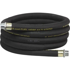 Roughneck Antistatic Grounded Fuel Hose, 1in. x 20ft.