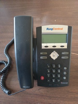 Polycom SoundPoint IP 335 VoIP Business Phone 2-Line HD Voice PoE 2200-12375-001