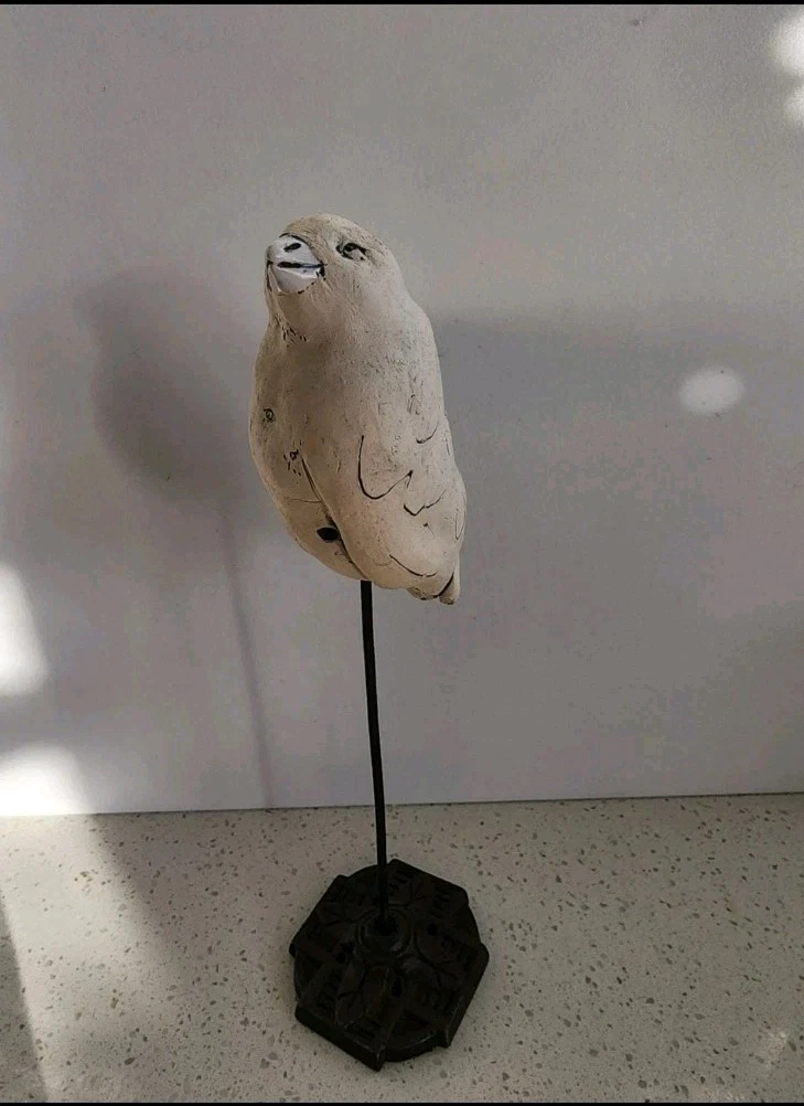 Ceramic Bird Original Hand Made By Katrina Climie.