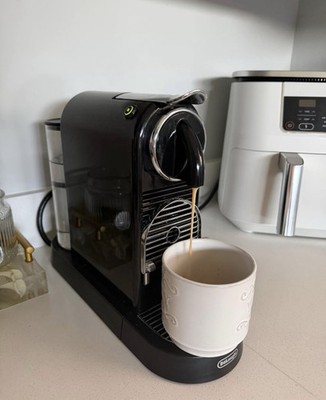 De'Longhi Nespresso Pixie Black Capsule Espresso Coffee Machine, Nespresso