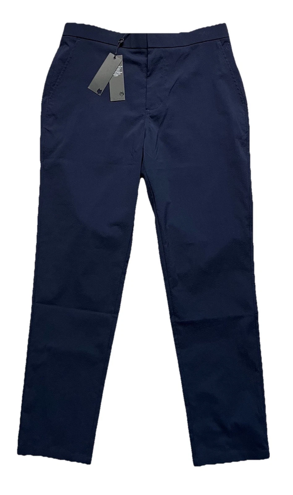Greyson Pants Mens 34x32 Rhodes Seersucker Golf Trouser Stretch Pockets Casual