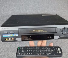 Sony SLV-N51 4-Head Hi-Fi Stereo VCR w/ Remote Video Cassette Recorder Player