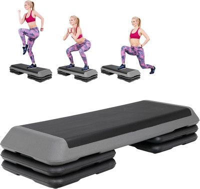 Homgarden 28.15'' & 43'' Adjustable Workout Aerobic Stepper in Fitness & Exercise 
