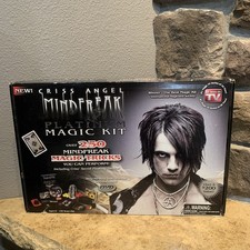Criss Angel Mind Freak Platinum Magic Kit 250 Tricks w/ DVD Complete Some Sealed