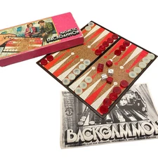 Magnetic Travel Backgammon Set Pacific Game Company Pleasantime Games 410