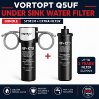 *SAVER BUNDLE* - 0.01 µm Under Sink Water Filter - Includes Replacement Filter