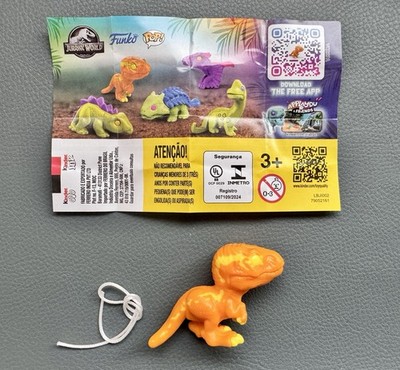 Kinder Joy Jurassic World Funko Variante Orange VQ287A mit BPZ aus Brasilien