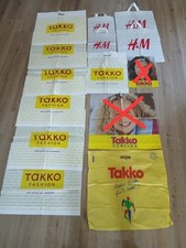 ( 1 aussuchen) Plastiktüte Einkaufstüte Tüten Takko  + H&M 