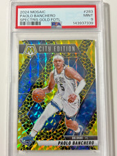 Paolo Bancherp 2024-25 Panini Mosaic Spectris Gold FOTL #283  02/10 POP 2 PSA 9