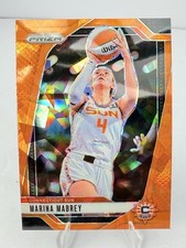 Marina Mabrey 2024 Panini Prizm WNBA Orange Ice Prizm Card-#132 Sun Color Match