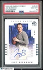 2020 UD Employee Exclusive Joe Burrow Bengals RC Rookie ON CARD AUTO PSA 10
