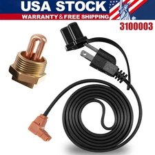 1" NPT 400W Block Heater Immersion for Engine Heater Zerostart/Temro 3100003