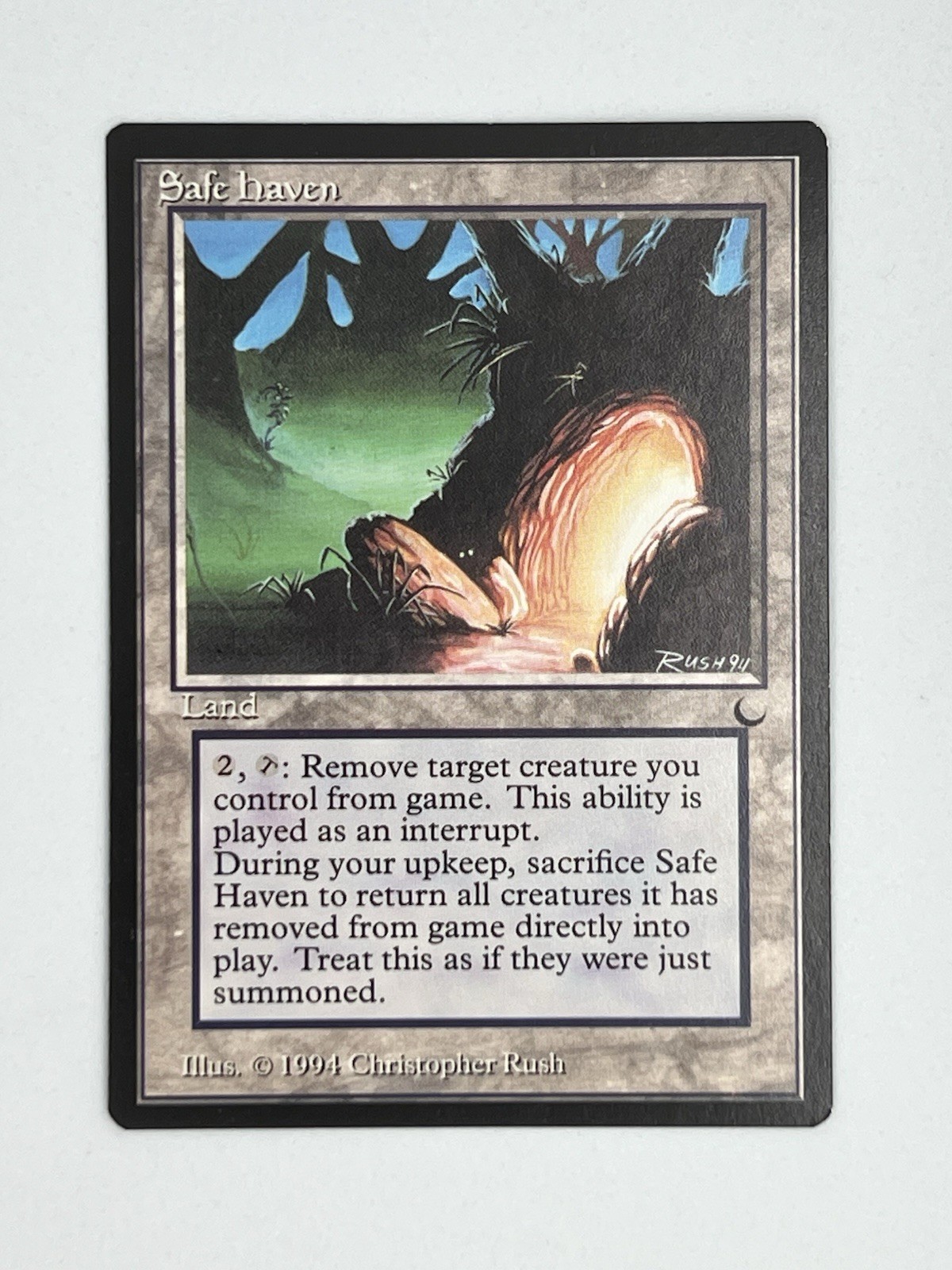 MTG SAFE HAVEN The Dark Regular NM/MT+ Magic The Gathering