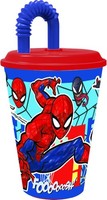 Tataway Spiderman Mob Rules Becher 430 Ml Mit Strohhalm, Praktisch Und Griffig M