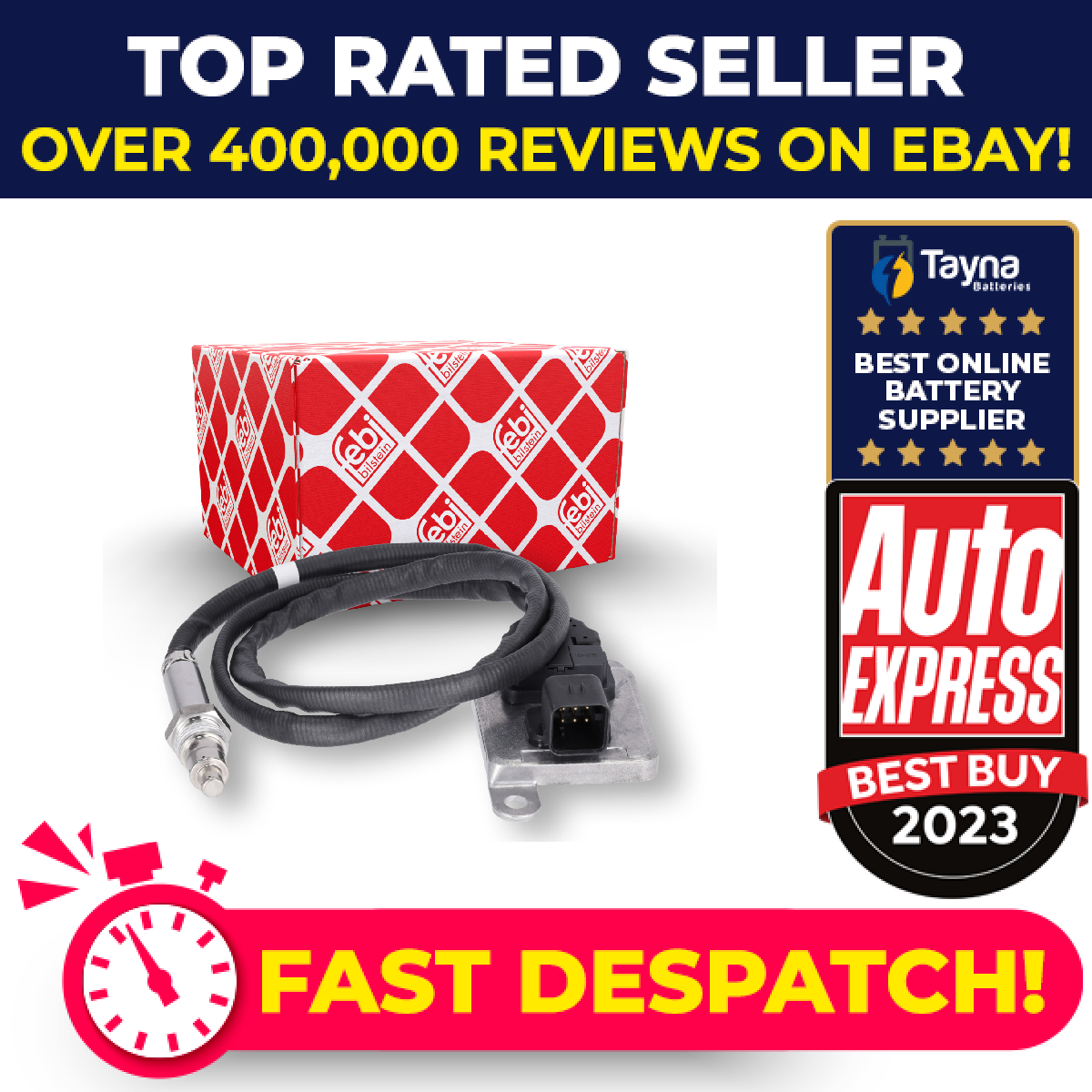 NOX Sensor 184469 Febi DZ109689 DZ110621 RE552182 RE575061 Quality Guaranteed