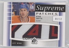 2013-14 SP Game Used Edition Supreme Patch 6/12 Ryan Smyth #SP-RS Patch 2d8
