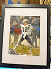 Tom BradyThe GOAT  Patriots8x10 autographed photo with 11x14 Frame w/Mat and COA — photo 8