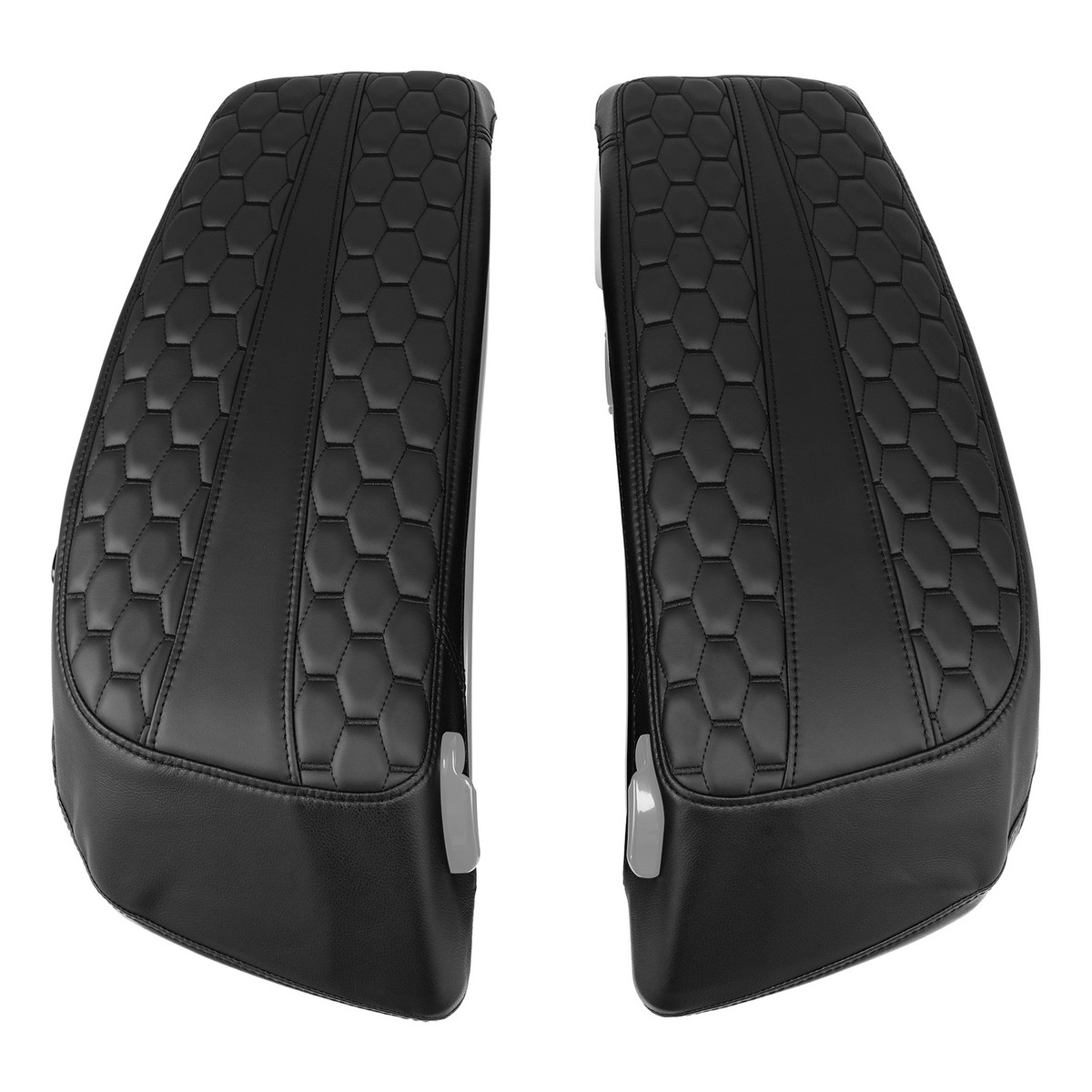 rie.s Hard Saddlebag Lids Covers Fit For Harley Touring Street Road