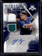 2017 Diamond Kings DK Signature Materials Holo Silver #DKSKY Kyle Seager 81/99