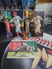 2020 Topps Chrome Albert Pujols Sepia Refractor Prism Refractor Angels