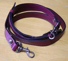 Patricia Nash Leather Adjustable Replacement Strap Crossbody Bag Purse MAGENTA