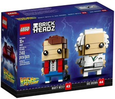 🏷️ LEGO BrickHeadz: Marty McFly & Doc Brown (41611) – Brand New & Sealed