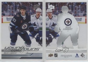 2024-25 Upper Deck Series 1 Young Guns Clear Cut Brad Lambert #228 Rookie RC