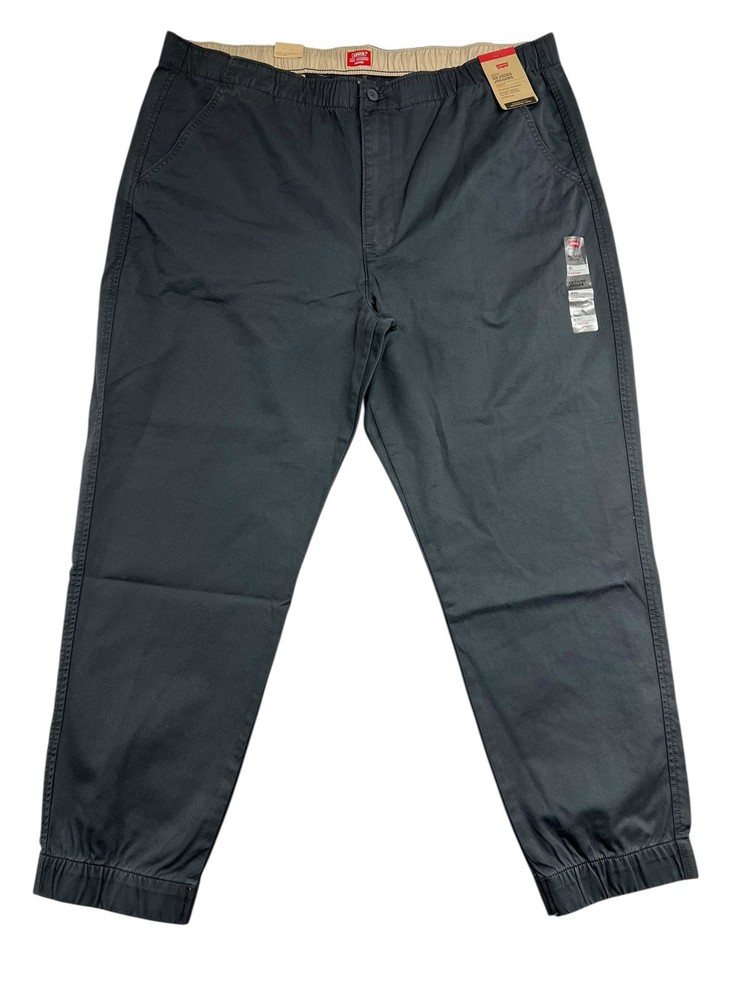 Levis XX Chino Stretch Tapered Navy Blue Joggers for Men Size XXL