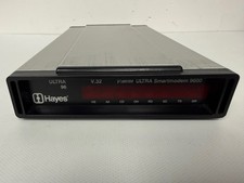 HAYES 2004AM V-SERIES SMARTMODEM ULTRA 9600 EXTERNAL MODEM WITH AC