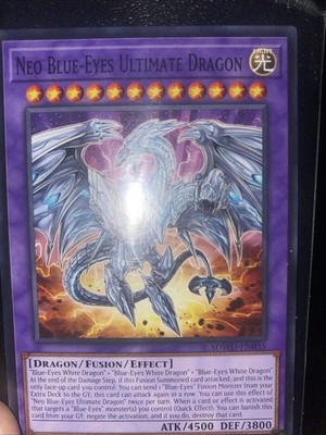 Yugioh! Neo Blue-Eyes Ultimate Dragon SDWD-EN035  1st Edition Mint